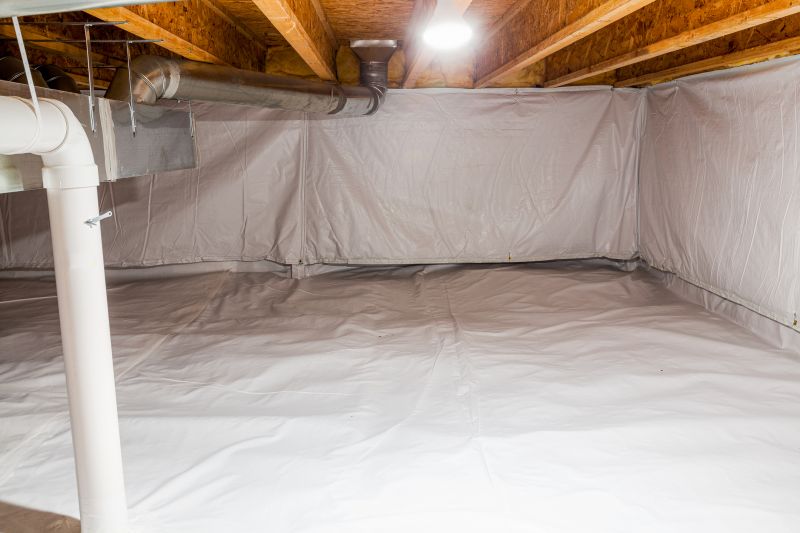 Properly Sealed Crawlspace